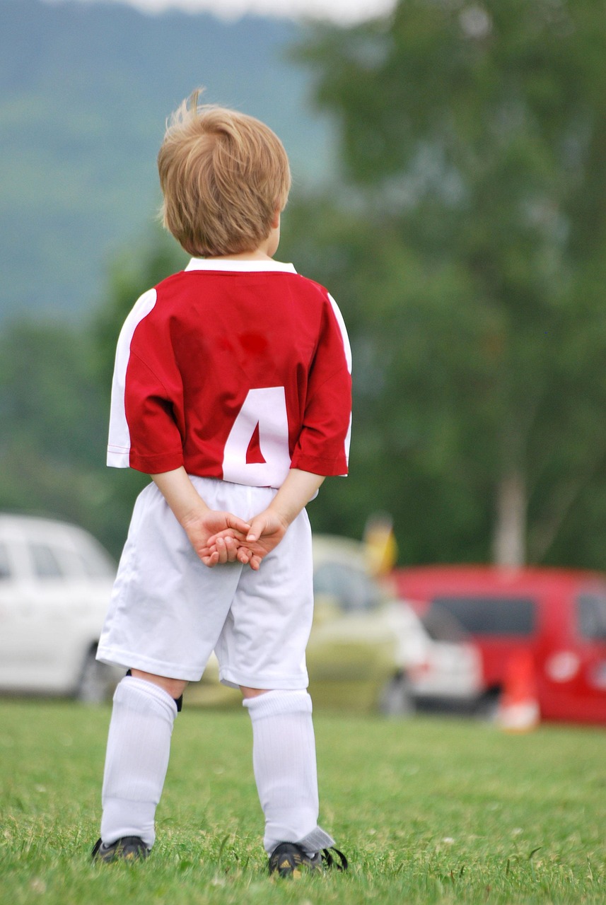 soccer, child, nature, grass, football player, soccer team, sports, goalkeeper, fans